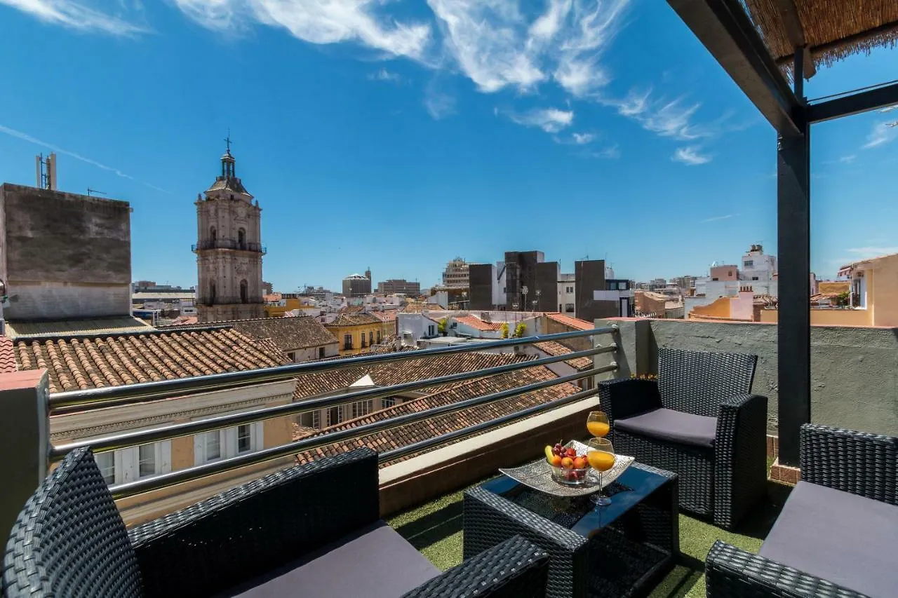 Apartment Good Vibes Amazing Penthouse Hotel Malaga